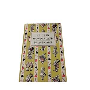 VTG Peter Pauper Press Alice in Wonderland Lewis Carroll Illustrated Hardcover